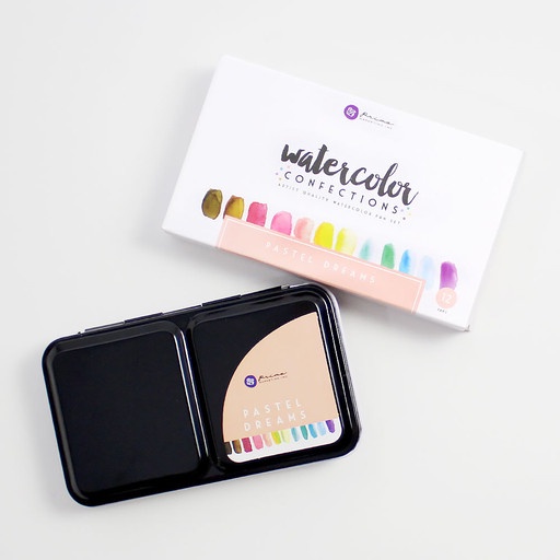 

Promo Prima Marketing Watercolor Confections (Pastel Dreams) - 12 Colors