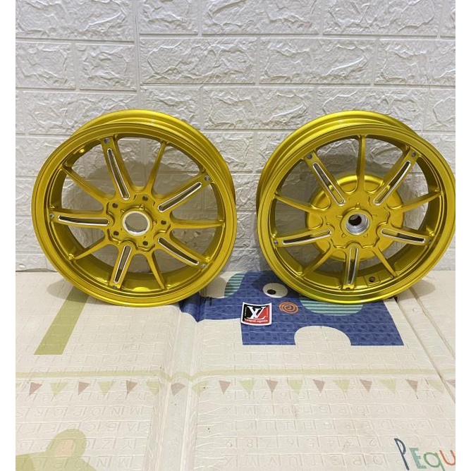 Velg Vespa Sprint Primavera Model Mk Drag - Gold