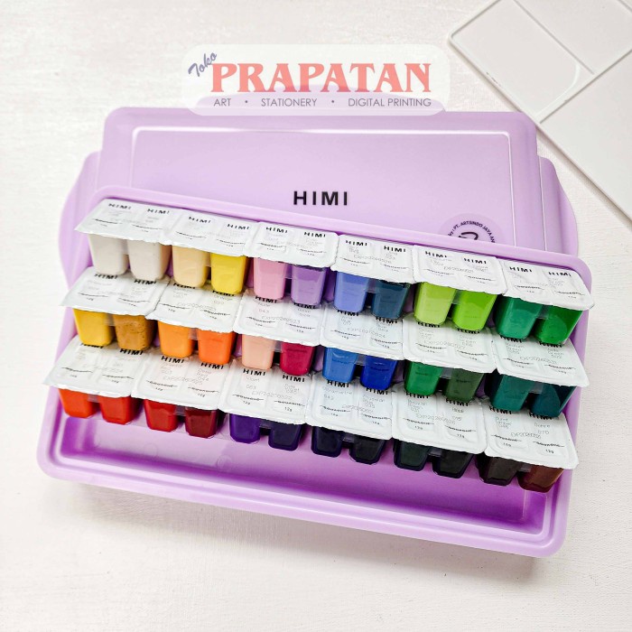 

Terlaris Miya Himi Gouache 36/48C 12Gr Cat Gouache Promo Terbaru