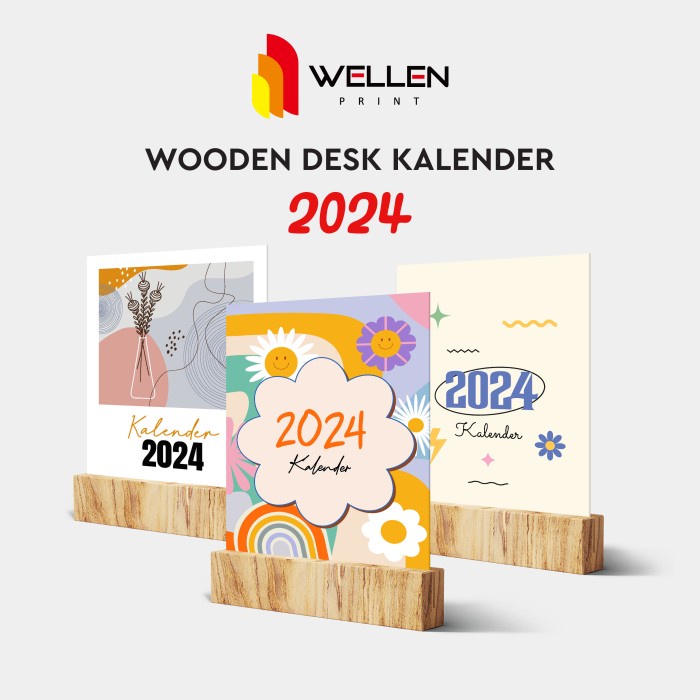 

Terlaris Wellen Print - Kalender Meja Tatakan Kayu / Wooden Desk Calendar 2024 Promo Terbaru