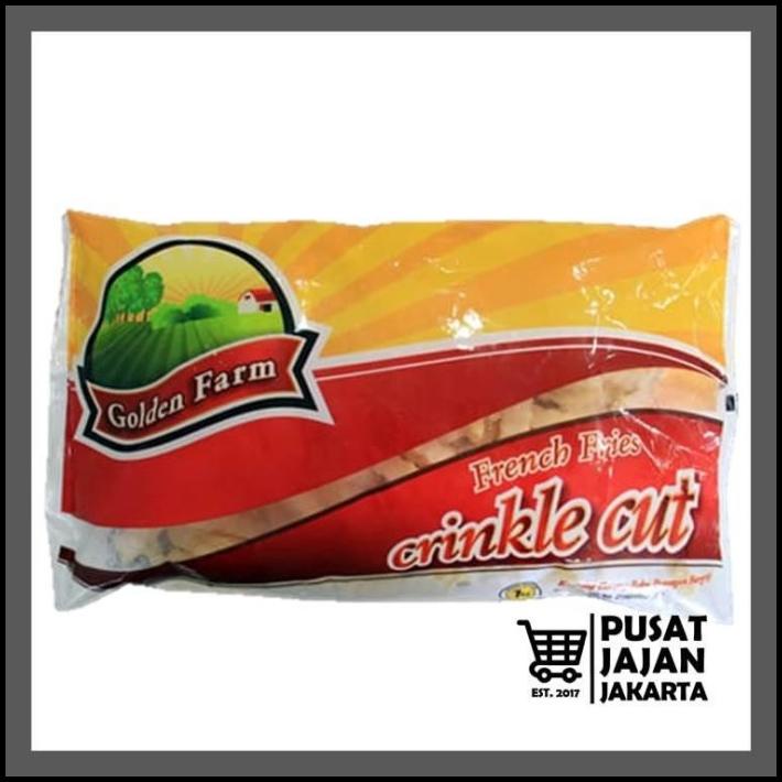 

GRATIS ONGKIR GOLDEN FARM FRENCH FRIES CRINKLE CUT 1 KG KENTANG GORENG BEKU POTONGAN !