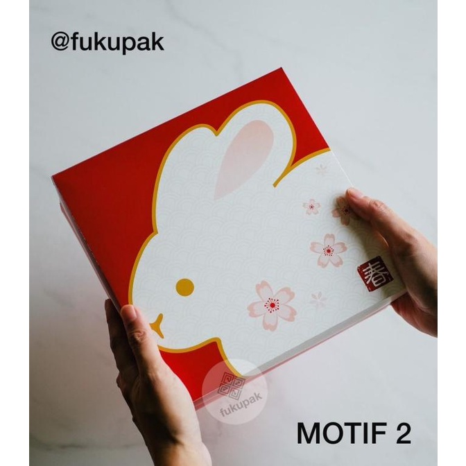 

Produk Terbaik] Box Sekat 25 Imlek (10pcs) Kotak CNY nastar mochi coklat truffle