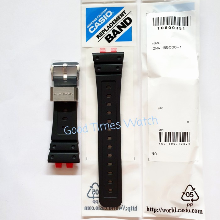 ✅Original Strap G-Shock Gmw-B5000-1 Gmw B5000 Casio Original Berkualitas