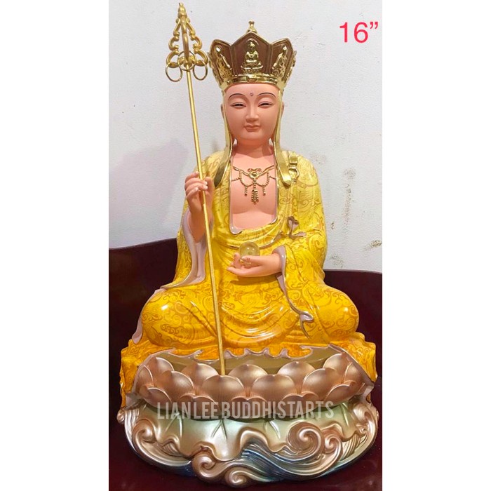 patung Bodhisattva ksitigarbha ti cang wang phusa 16 inch