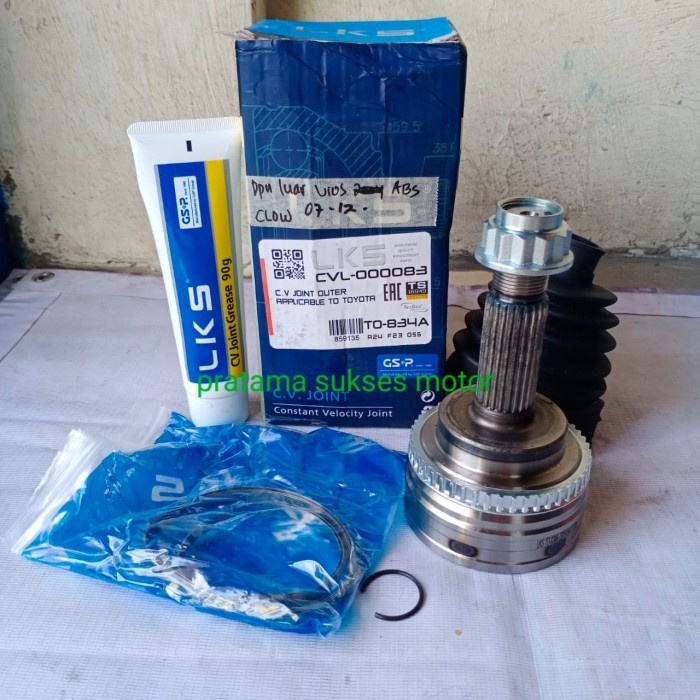 Cod As Roda Cv Joint Bagian Luar New Vios Abs 2007 2008 2009 2010 2011 201 Kode Ema086