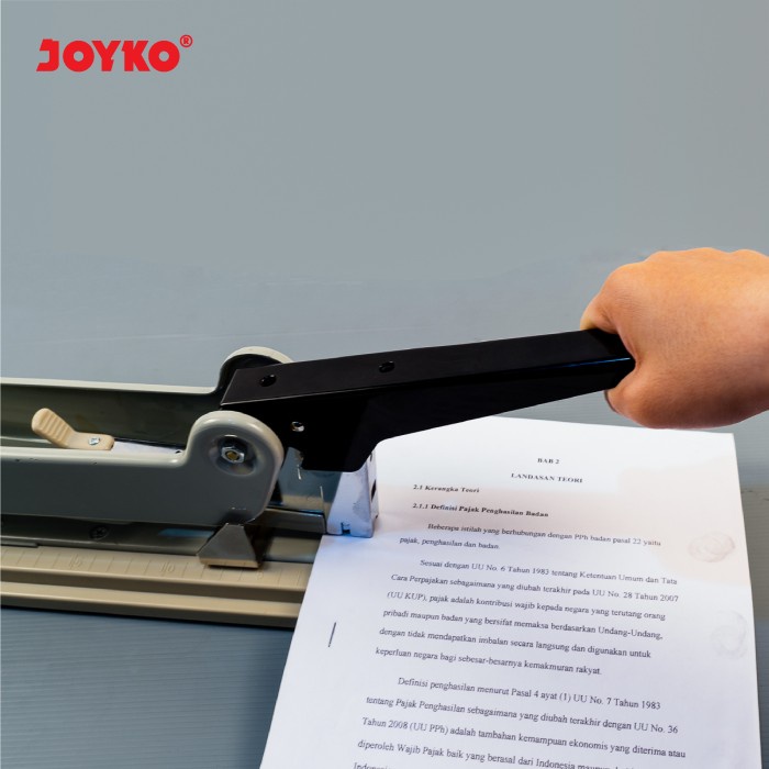 

Terbaru Joyko Heavy Duty Stapler Hd-12L/24 / Stepler Hekter Joyko Jilid Besar Promo Terlaris