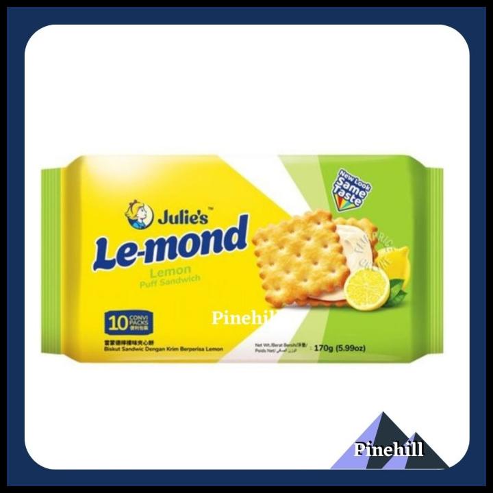 

HOT DEAL BISCUIT JULIES JULIE'S LEMOND LEMON SANDWICH - BISKUIT KRIM LEMON