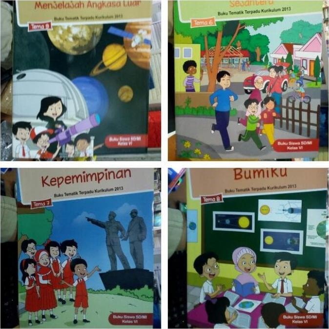 

SALE Buku SD Tematik Kelas 6 Tema 6 7 8 9 Termurah
