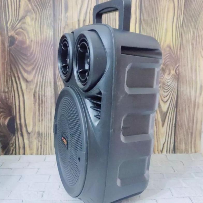Sale Speaker Bluetooth Karaoke Free Mic 6,5inch Fleco F3381/ Salon Aktif Portable Radio Fm Mp3 Super