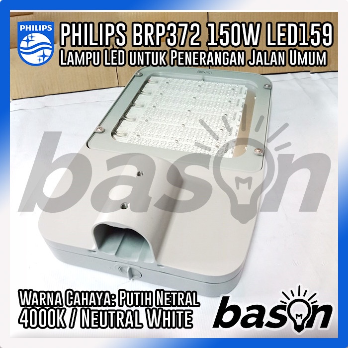 PHILIPS BRP372 150W LED159 NW 220-240V DM - Lampu Jalan / PJU LED