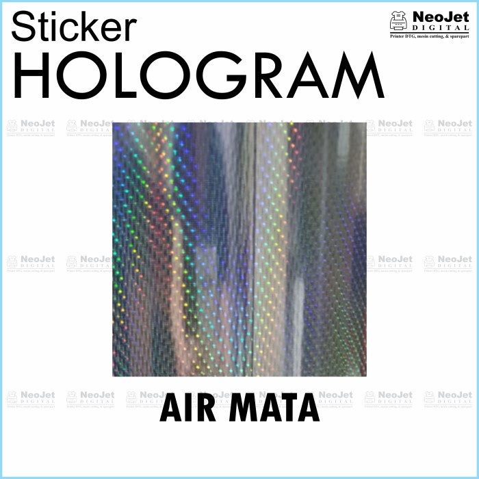 

✨Ready Sticker Hologram Motif Air Mata Lebar 60Cm Motif Titik Air Holo Diskon