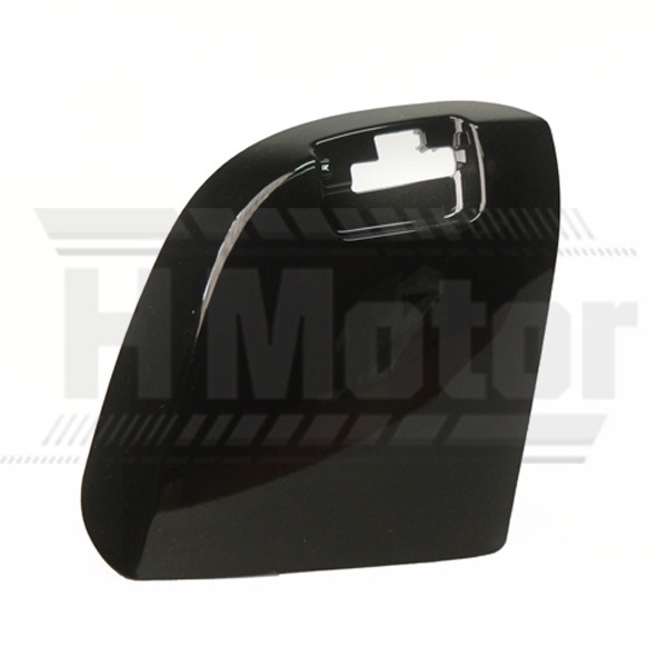 Scoopy K2F - Honda ORI Lid L Pocket Tutup Charger - HITAM BLACK GLOSSY