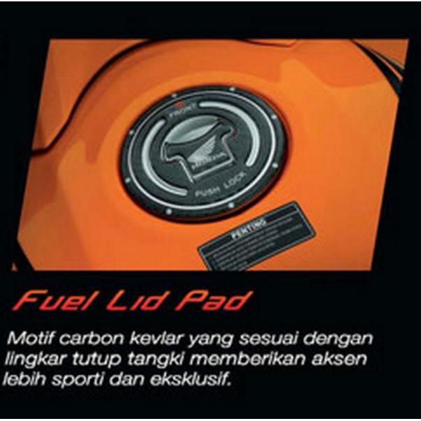 CBR 150R / 150 R Thailand - Honda ORI Fuel Pad / Stiker / Sticker Tutup Tangki