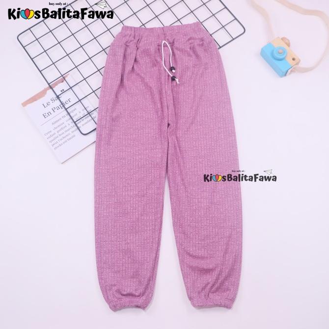 Jogger Polos Molly Uk 8-10 Tahun / Celana Panjang Anak Perempuan Laki
