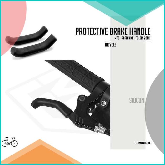 Silikon Pelindung Handle Rem Sepeda MTB Roadbike Seli polygon united