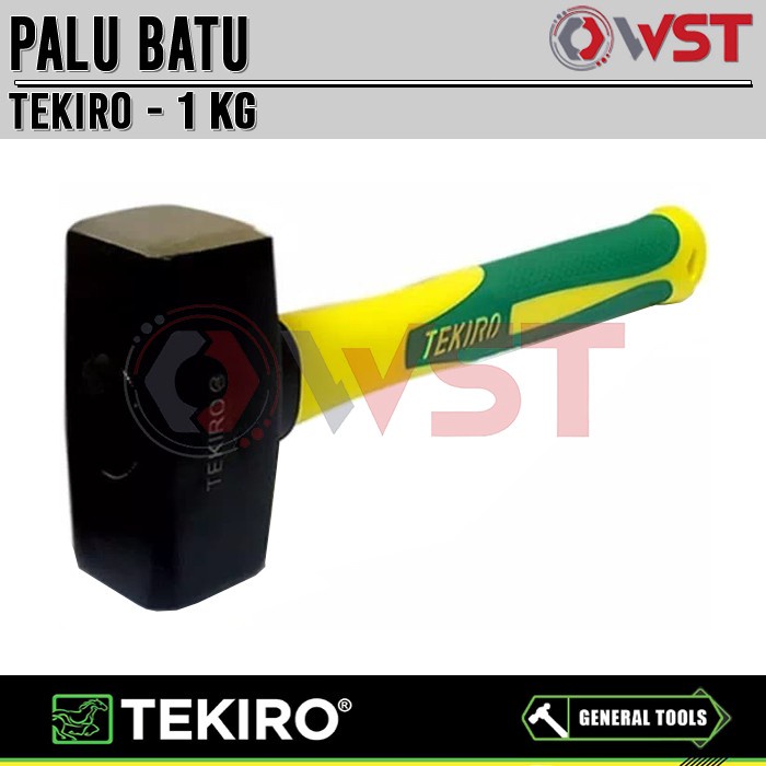 Terbaru Tekiro Palu Batu 1Kg / Palu Bodem 1000G / Palu Godam 1000Gram Promo Terlaris