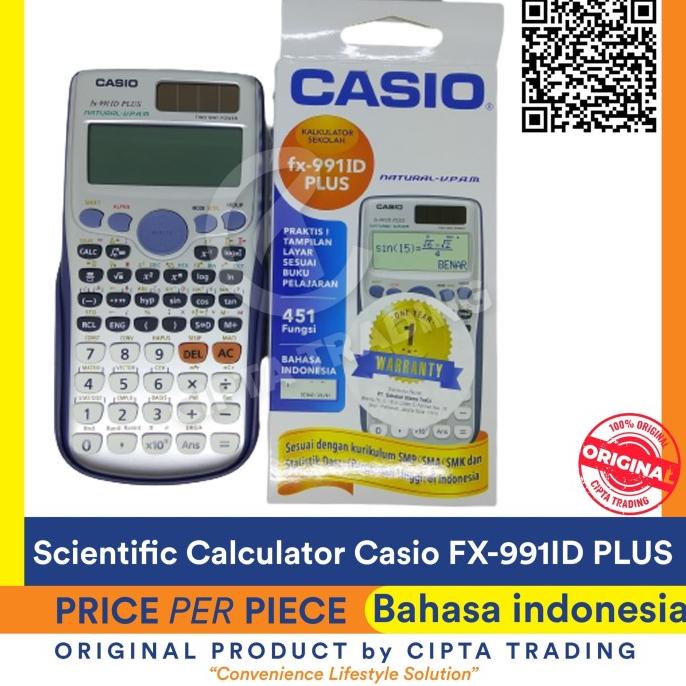 

Casio Calculator - Scientific Calculator FX-991ID plus