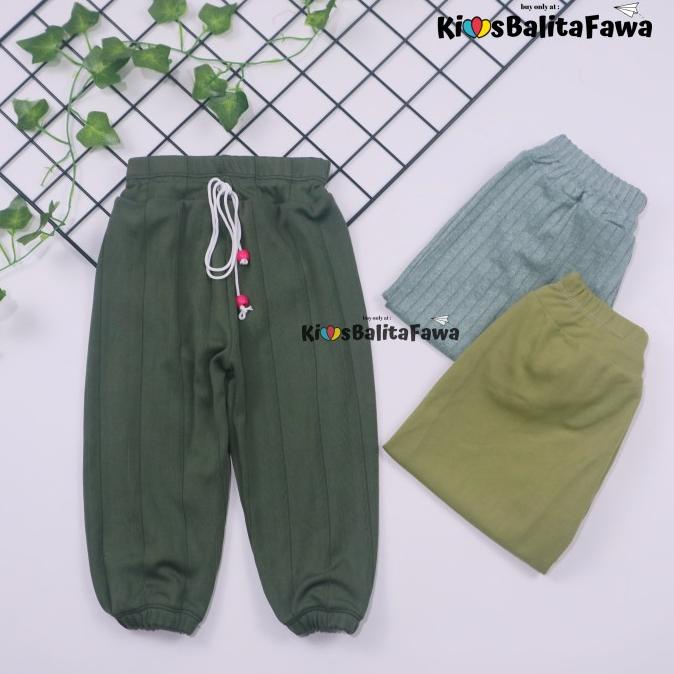 Jogger Polos Molly Uk. 1-2 Tahun / Celana Panjang Laki Joger Perempuan