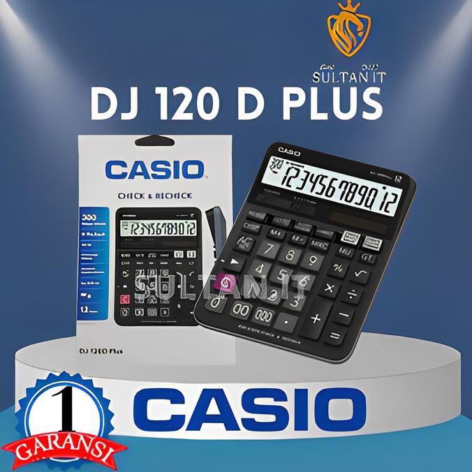 

Kalkulator Casio DJ 120 D Plus CHECK CORRECT Original