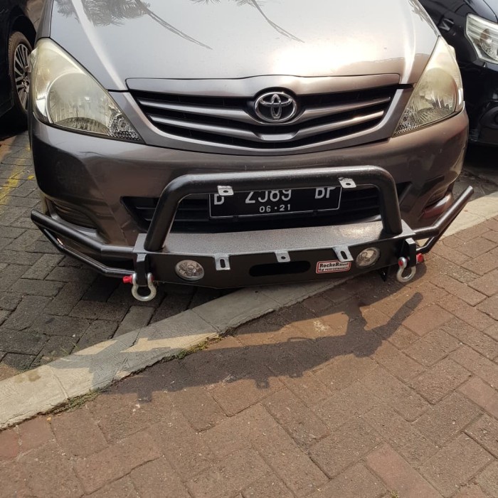 {BEKAS} Tanduk Innova Bemper Arb Tanduk Depan Besi Towing Fortuner Reborn Murah