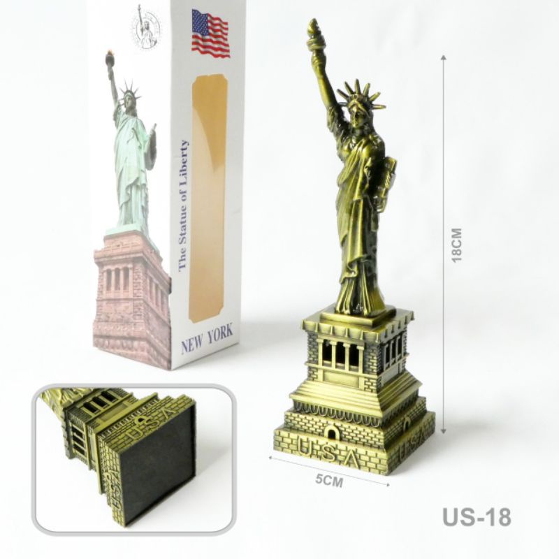 Niatur Liberty /Pajangan Liberty / Patung Liberty Amerika