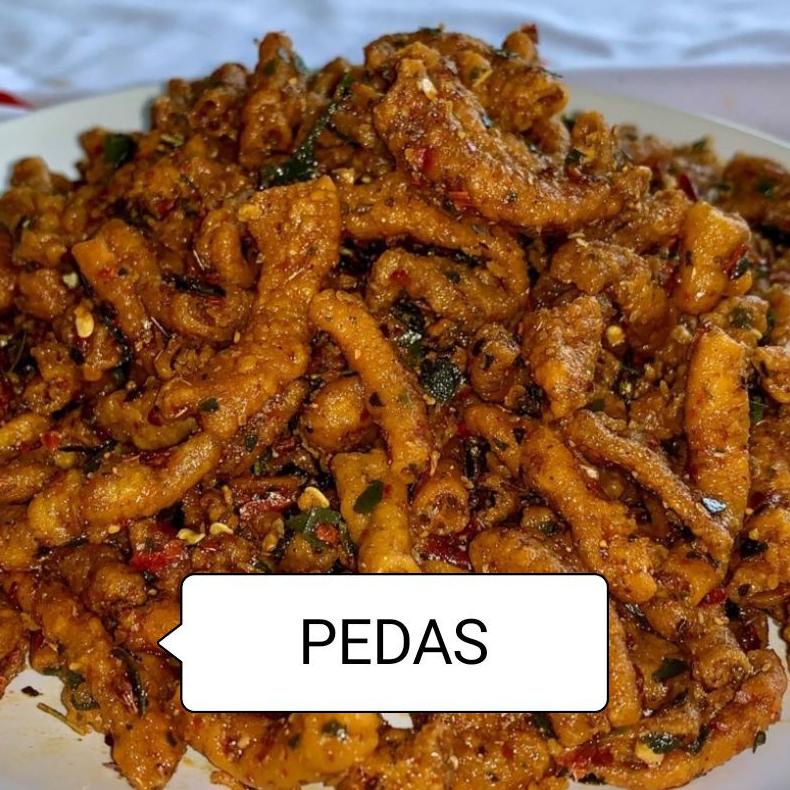 

DISCOUNT USUS KRISPI / KRIPIK USUS 1 KG / 1KG USUS CRISPY BUMBU PEDAS DAUN JERUK NOVEMBER CERIA UNTUK ANDA