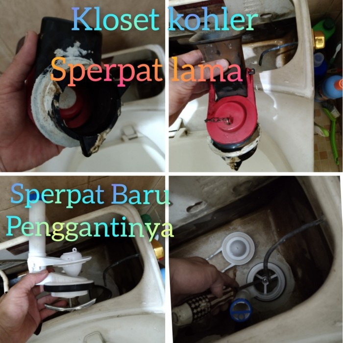 Terbaru Sparepart Kloset Kohler Alat Closet Pelampung Bilas Komplit Sperpart Promo Terlaris