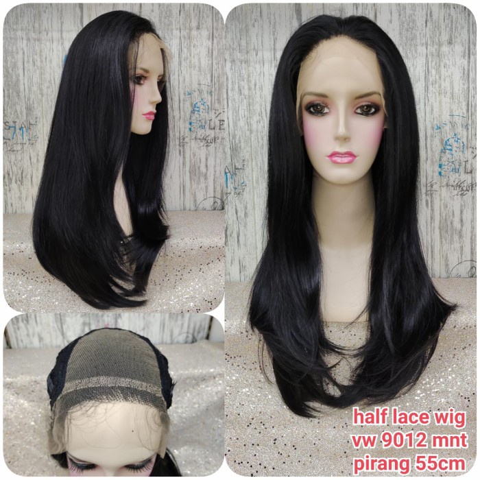 Wig Half Lace Vw 9012 Mnt Free Parting