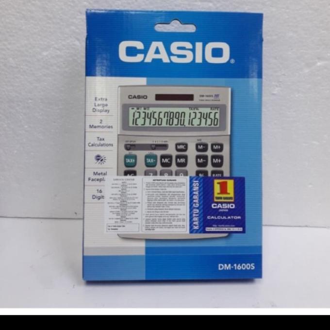 

Casio DM - 1600s