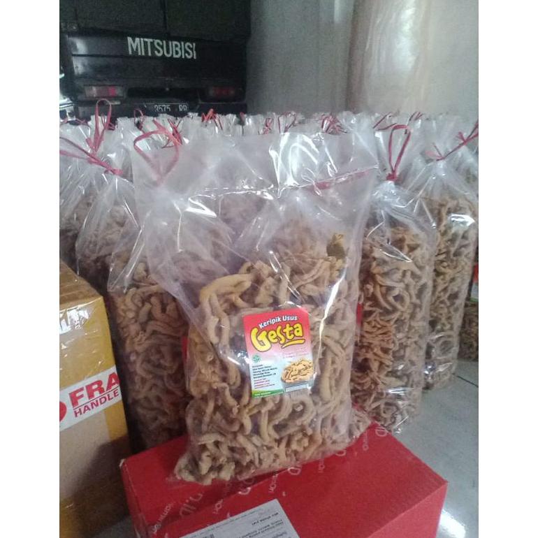 

TERBAIK PROMO 1KG KERIPIK USUS AYAM FREE BUBLEWRAP & KARDUS NOVEMBER CERIA UNTUK ANDA
