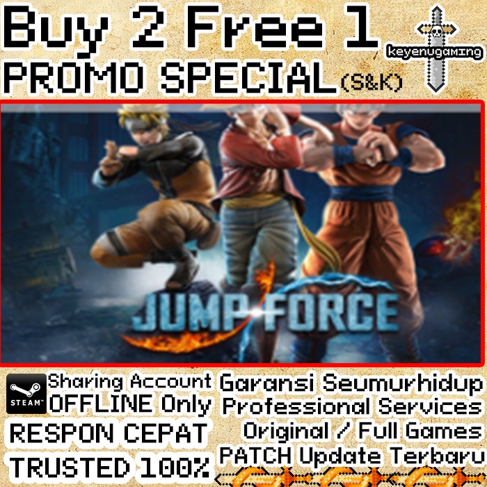 Jump Force Ultimate Edition + Characters Pass 2 PC FULL DLC - Buy 2