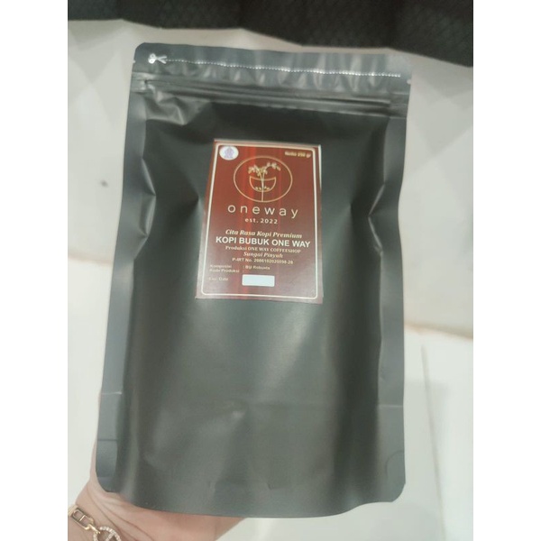 

Premium Coffee Powder (250g) Kopi Bubuk One Way / Kopi Hitam / Kopi Pontianak / Oleh Oleh Khas Pontianak