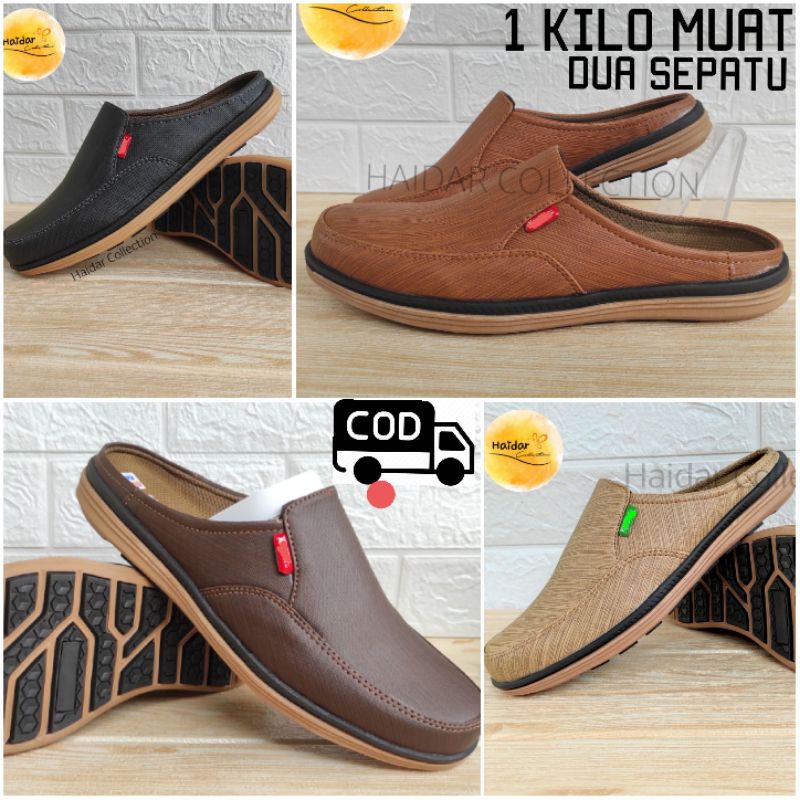 Sandal Pria Terbaru 2023 Viral Dewasa Sndal Selop Slip On Sendlanak Keren Casual Srandal Slippers Ka