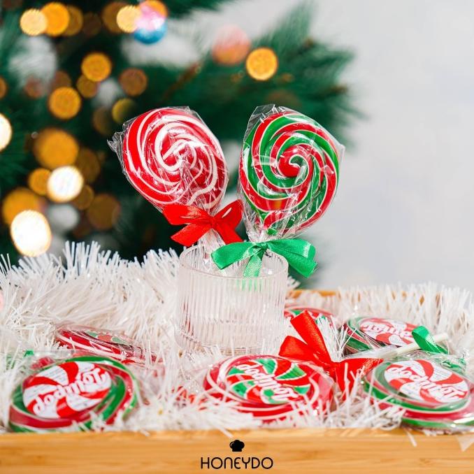 

Natal // Christmas Candy Cane Permen Lollipop Candy Canes Tongkat Natal Lolipop Stok Terbatas