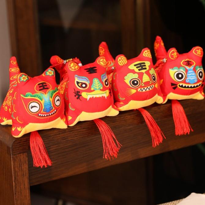 

Boneka Kain Imlek Macan 2022 Dekorasi Tahun Baru Kado Souvenir Imlek Berkualitas