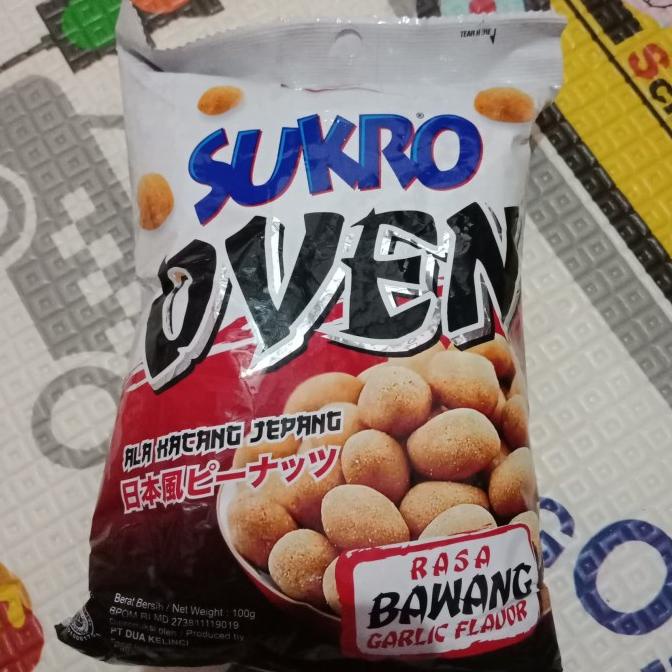 

Dua Kelinci Kacang Sukro Oven Rasa Bawang 100Gr