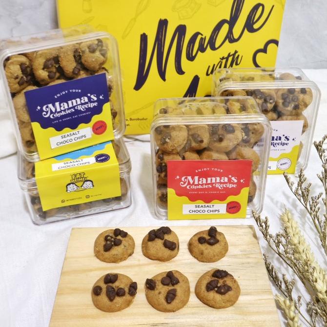 

Sea Salt Choco Chips / Christmas Cookies / Kue Kering Lebaran / Imlek Stok Terbatas