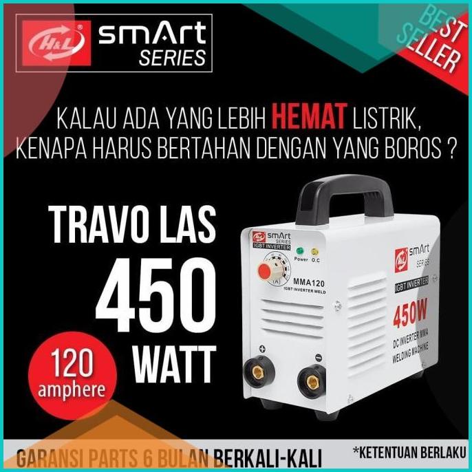 H&L H & L trafo mesin las smart series 120 listrik kecil promo 20JVLZ