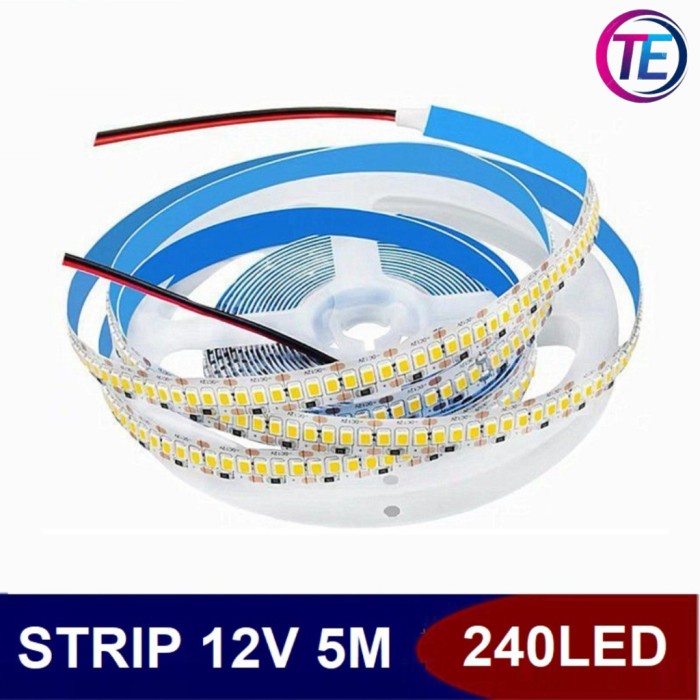 Promo Strip 12V 5Meter 240Led Lampu Led Strip Smd 2835 240 Led