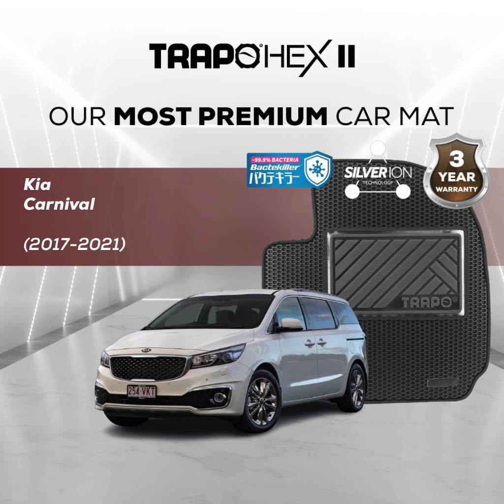 Karpet Mobil Trapo Hex II Kia Carnival (2017-2021)