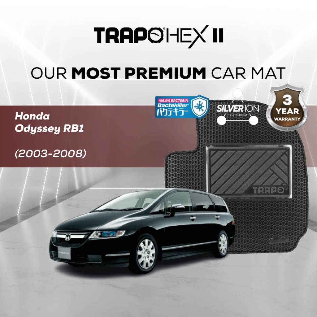 Karpet Mobil Trapo Hex II Honda Odyssey RB1 (2003-2008)