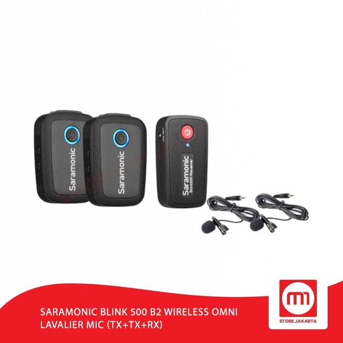 Saramonic Blink 500 B2 Wireless Omni Lavalier Mic (TX+TX+RX)