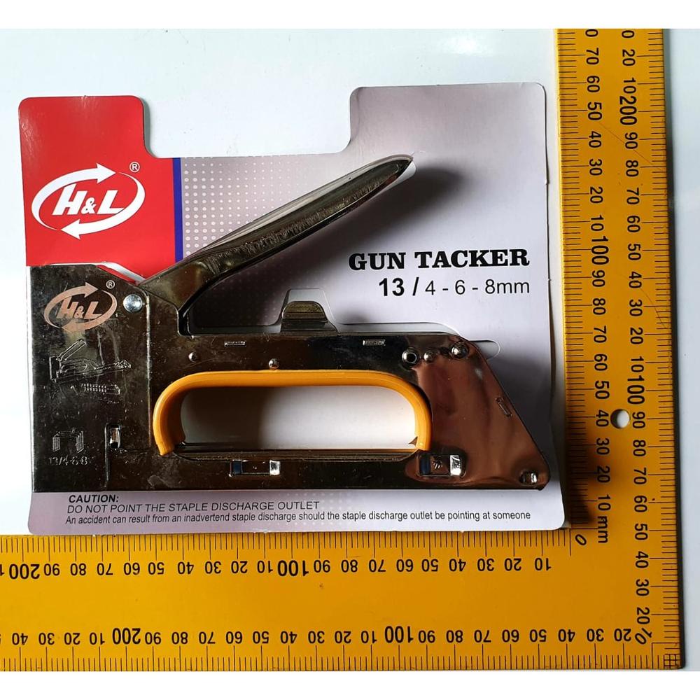 

Terbaik! PRO NANKAI Staple Staples Steples Gun Tembak Jok Kulit Tacker 4 6 8mm .,