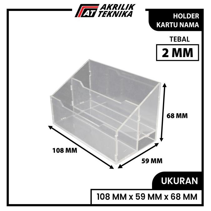 

mit TEMPAT KARTU NAMA AKRILIK / STAND KARTU NAMA / NAME CARD HOLDER