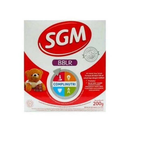Sgm Bblr Susu Bayi Prematur Dus 200Gr