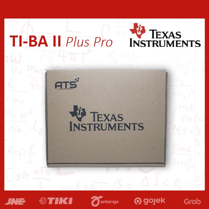 

TEXAS INSTRUMENTS BA II PLUS PROFESSIONAL FINANCIAL CALCULATOR ORIGINAL TERBARU