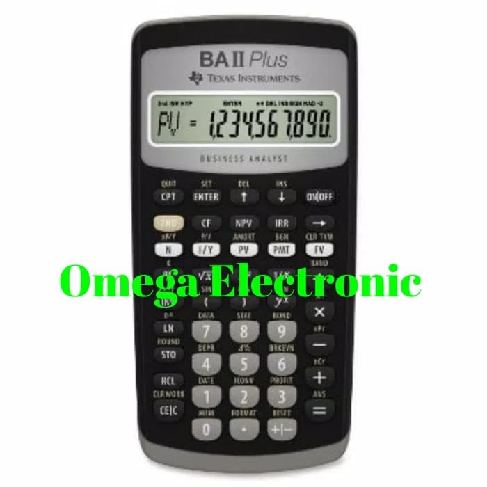 

TEXAS INSTRUMENTS BA II PLUS FINANCIAL CALCULATOR SEKOLAH KULIAH ORIGINAL TERBARU