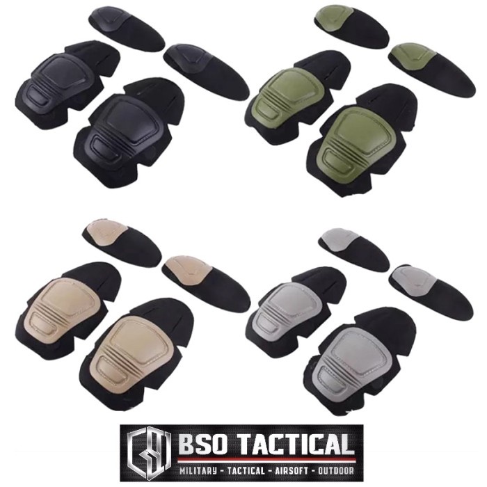Promo Tactical Kneepad Elbow Set G3 Replacement For Tactical Pants