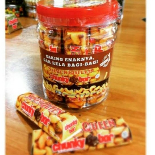 Silverqueen Chunky Bar 12 Pcs/Toples