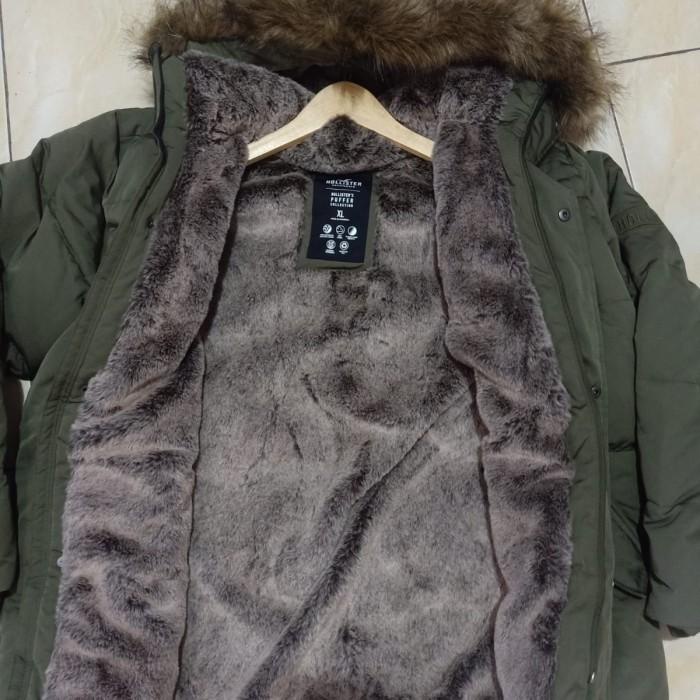 TERLARIS - JAKET WINTER HOLLISTER FAUX FUR LINED PARKA